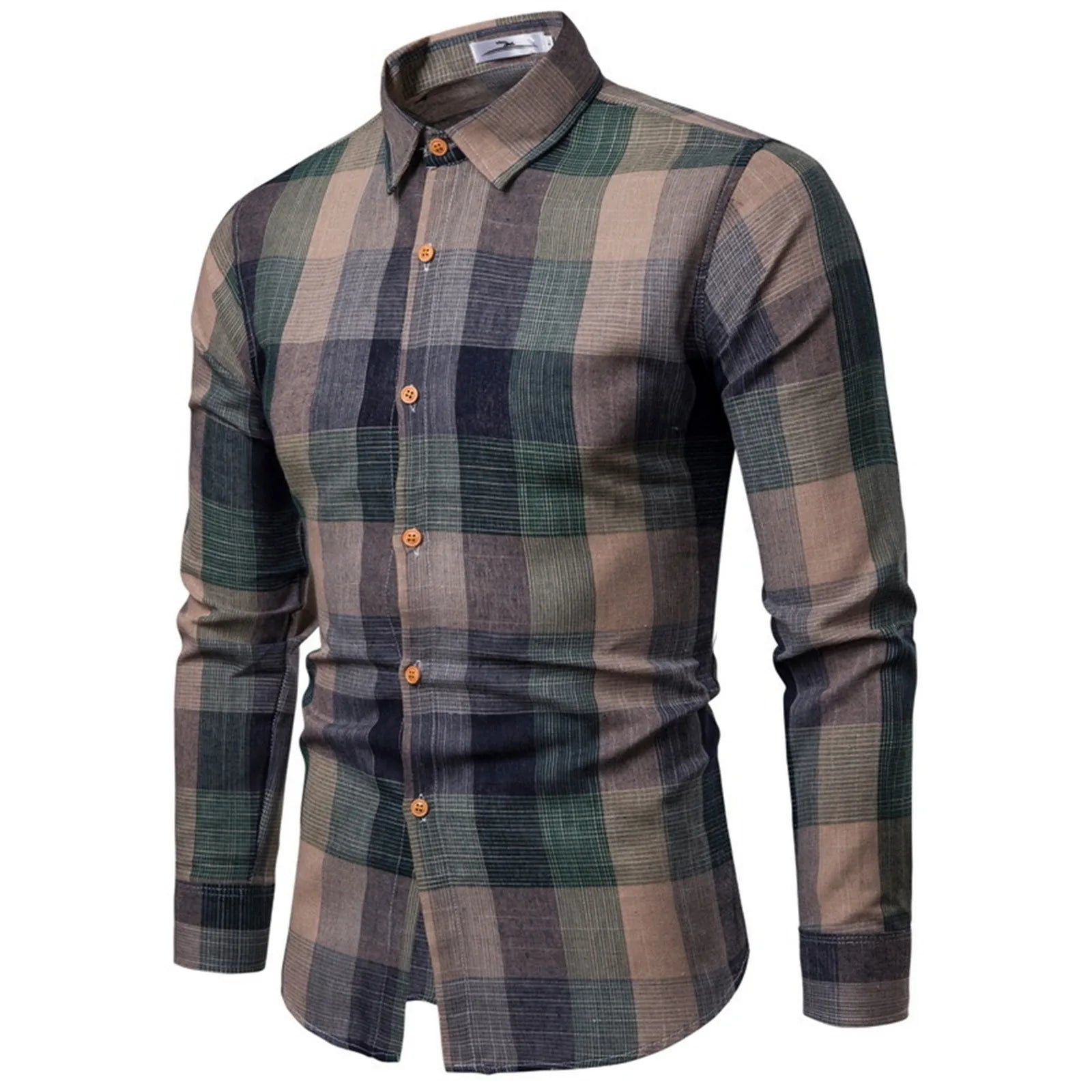 Men’s Casual Graphic Long Sleeve T-Shirt
