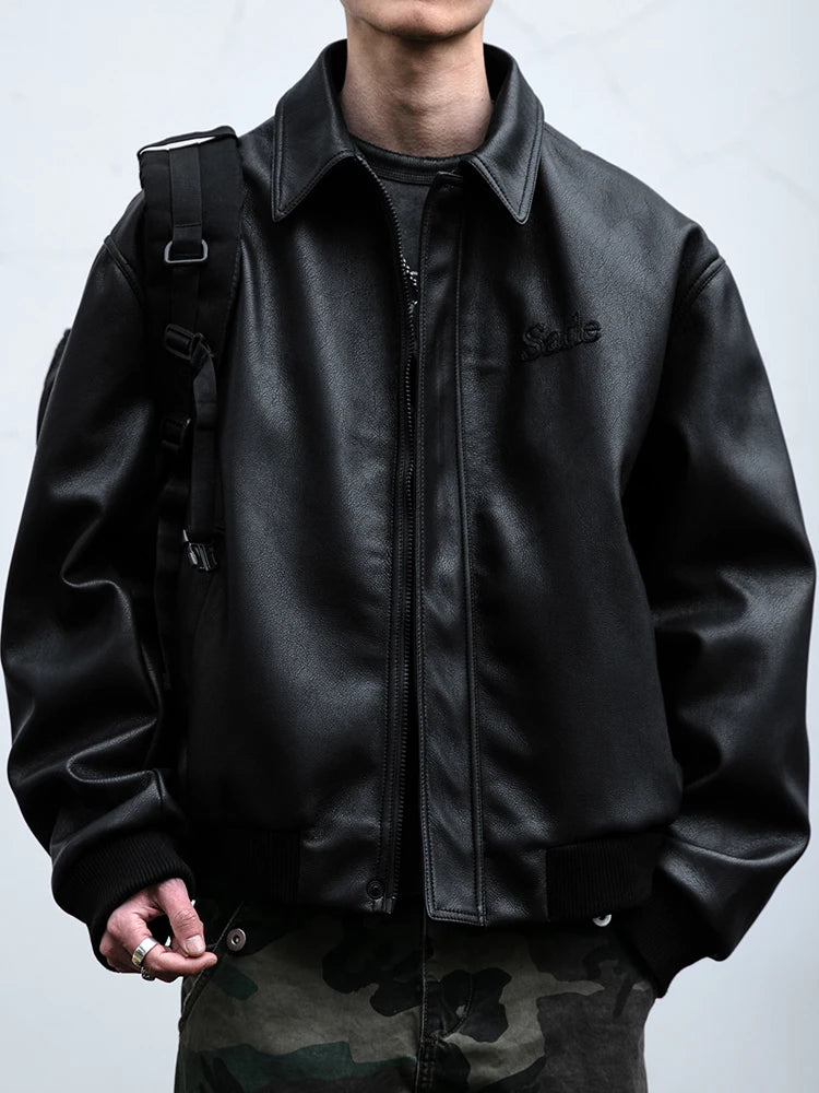 Men’s PU Leather Jacket