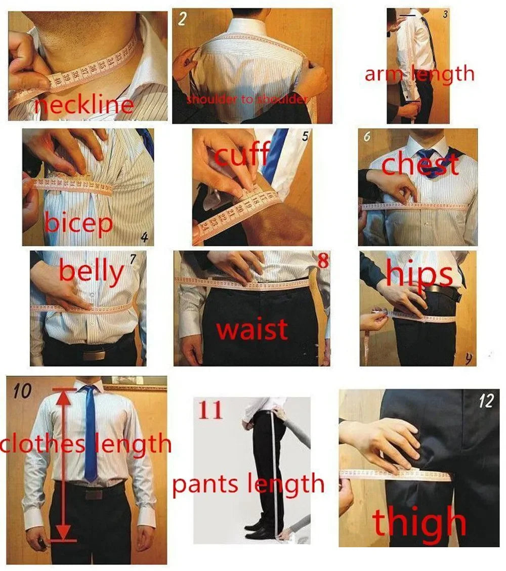 Navy Blue Men’s Suit