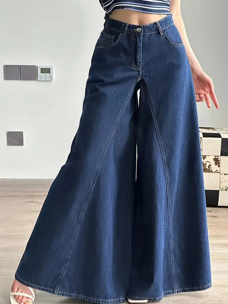 Wide-Leg Jeans