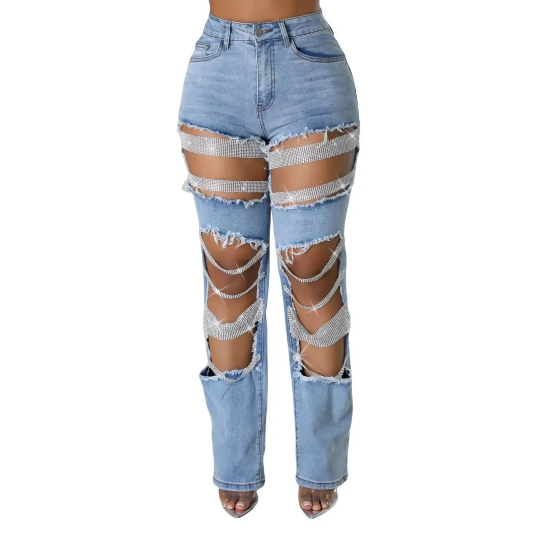 Women's Pearl Ripped Jeans