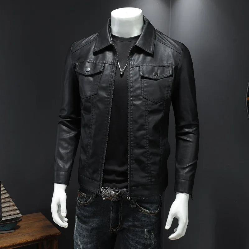 Men’s PU Leather Jacket