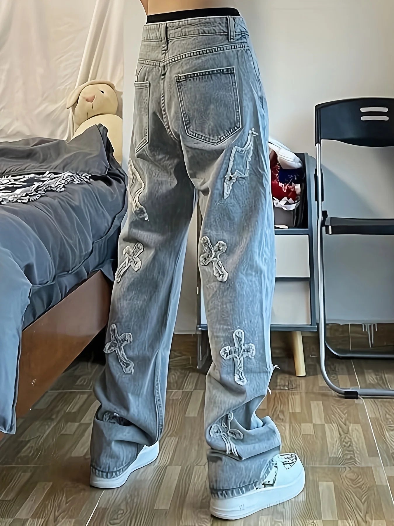 Lightning Patch Jeans