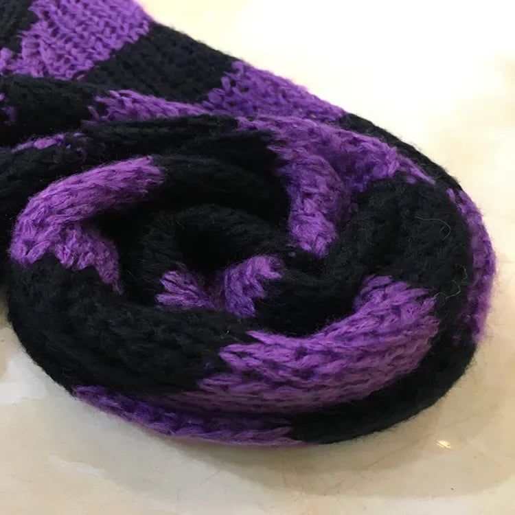 Gothic Striped Knit Sweater