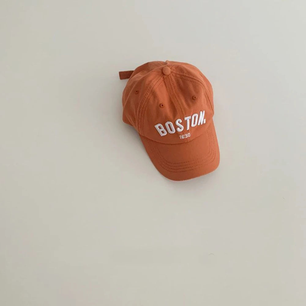 Kids Letter Baseball Cap