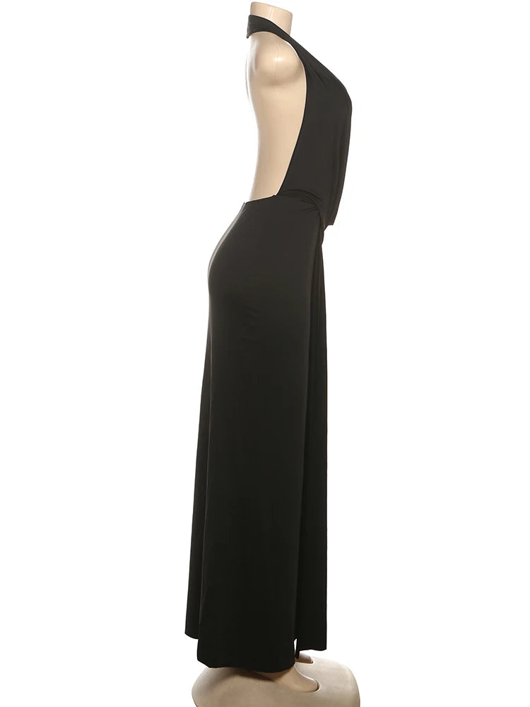 Backless Evening Dress
