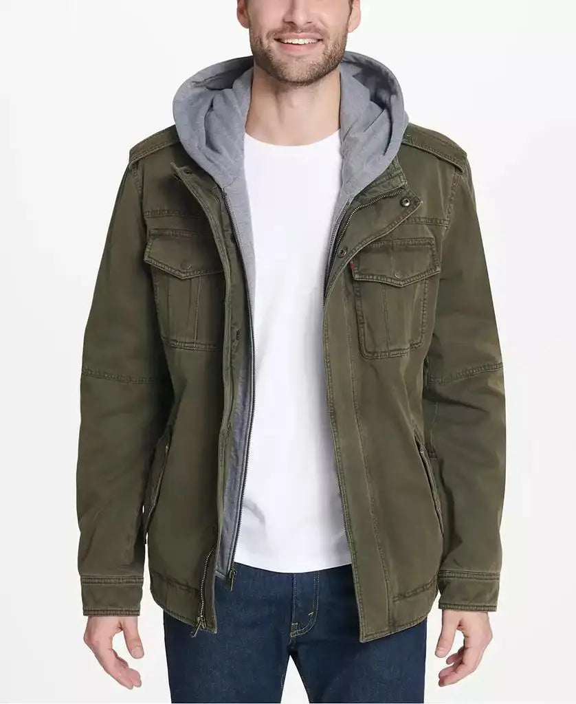 Hooded Trucker Jacket