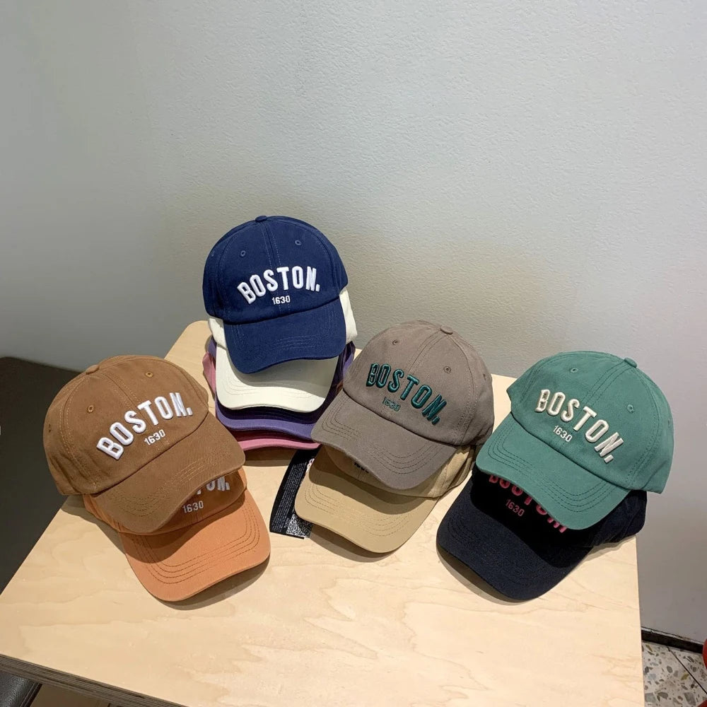 Kids Letter Baseball Cap