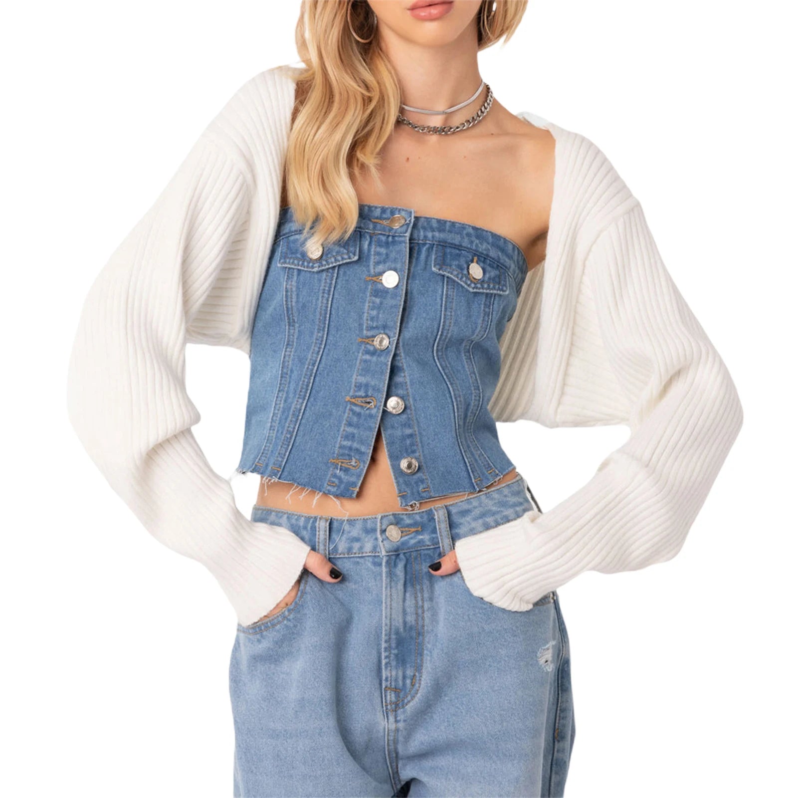 Women’s Knit Open Shrug