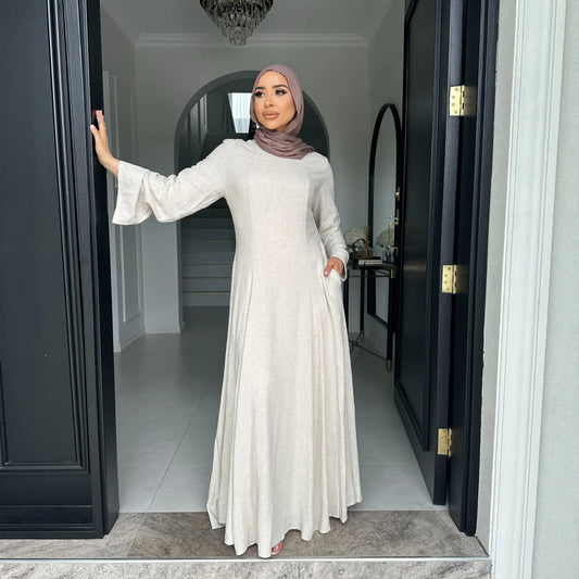 Muslim Women Zipper Abaya