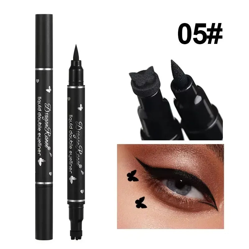 2-in-1 Waterproof Liquid & Pencil Eyeliner Pen