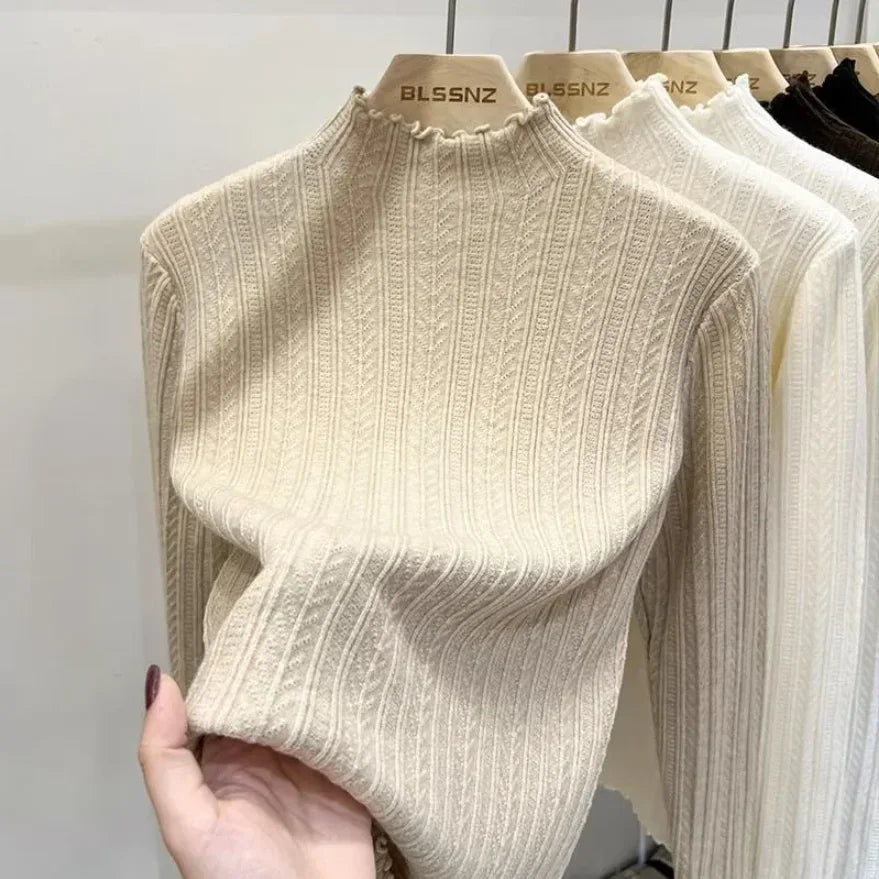 Turtleneck Knit Sweater