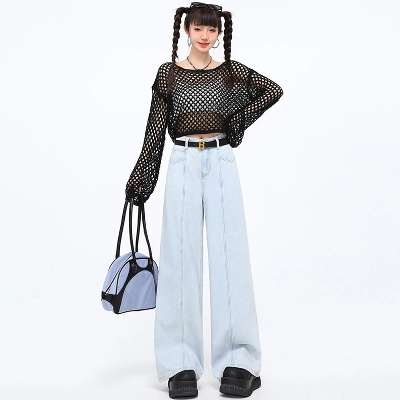 Women Wide Leg Jeans