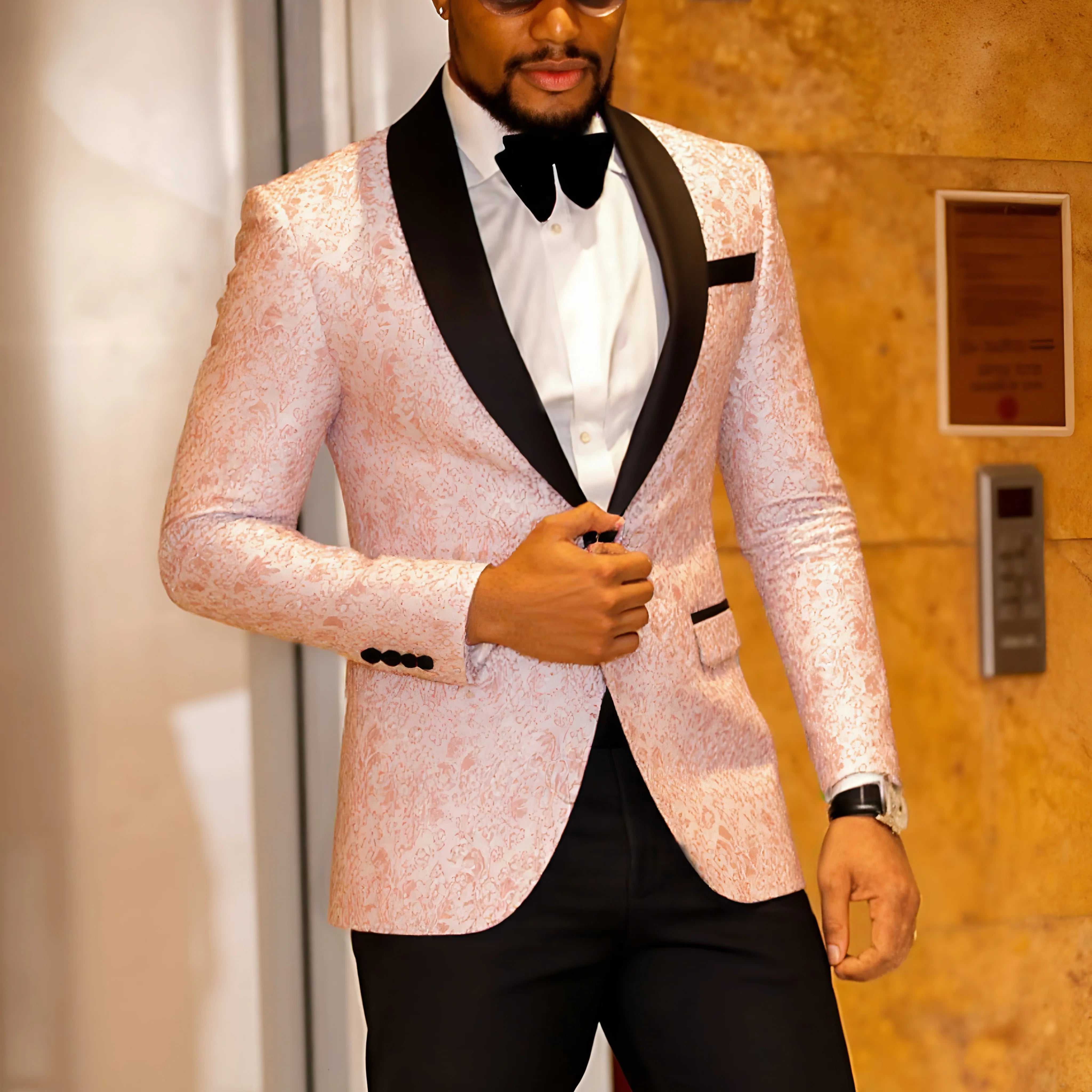 Men's Paisley Blazer