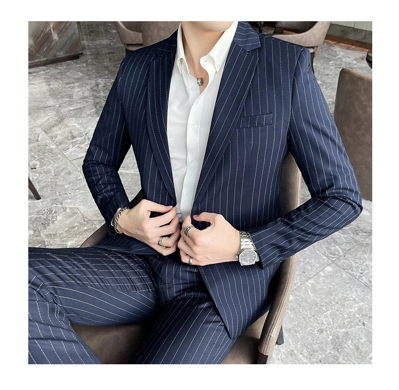 Men's Two-Piece Suit Set