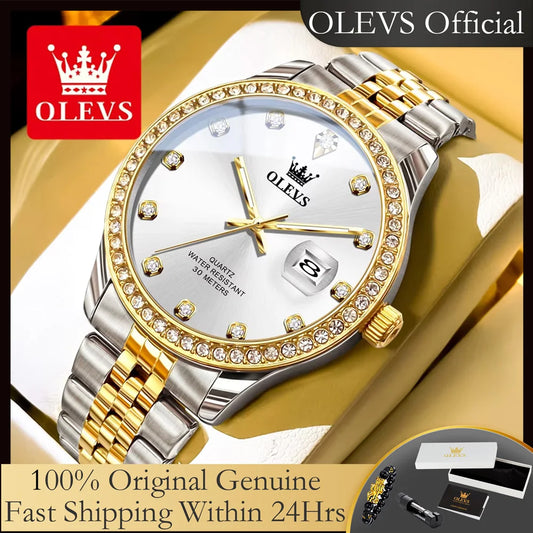 Men’s Auto Date Luxury Quartz Watch