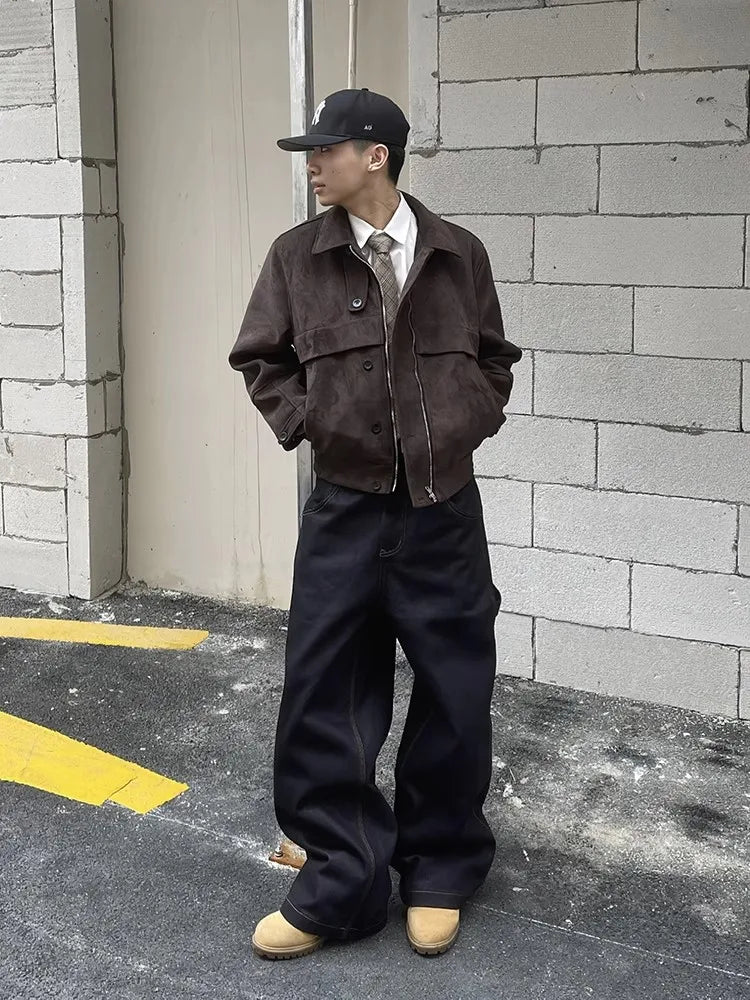 Men’s Faux Suede Jacket