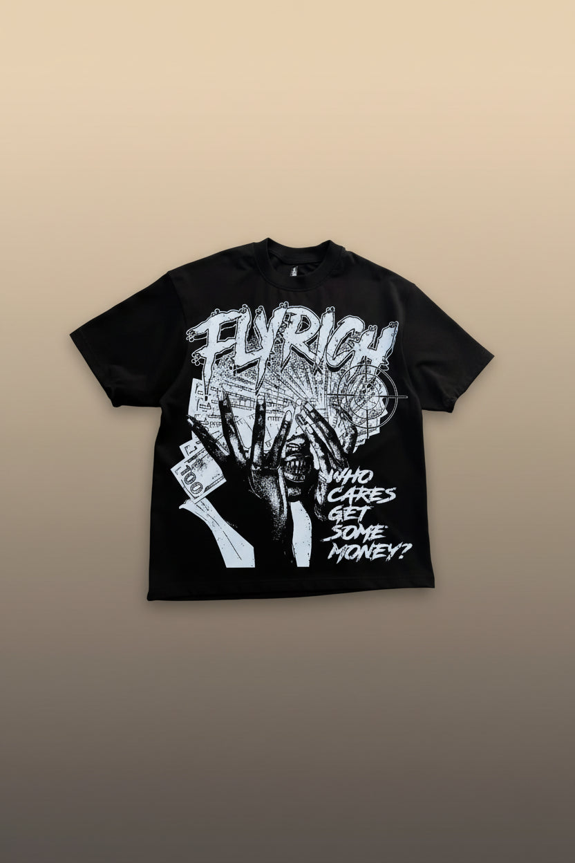 Men Y2K Cartoon Print Oversized T Shirt