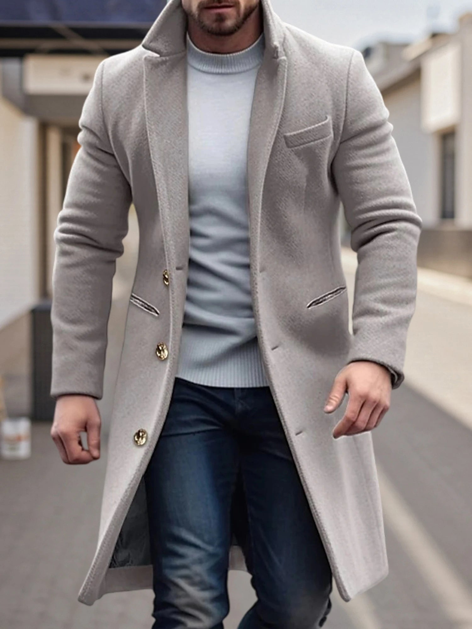 Men’s Wool Pea Coat