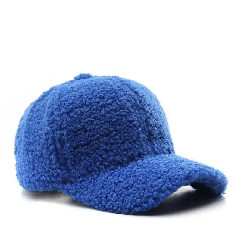 Lamb Wool Baseball Cap