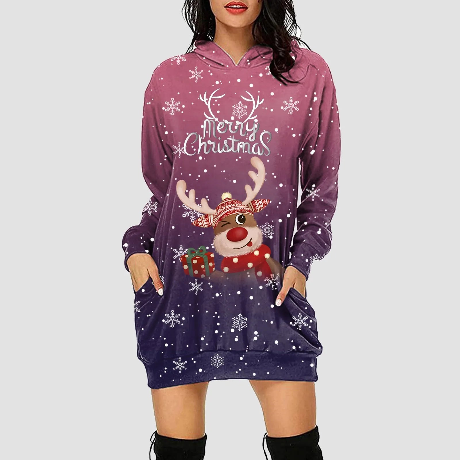 Christmas Sweater Dress