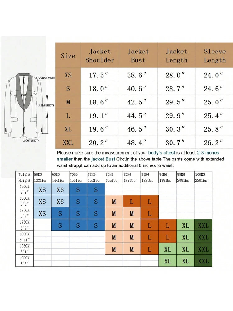Slim Three Piece Suit