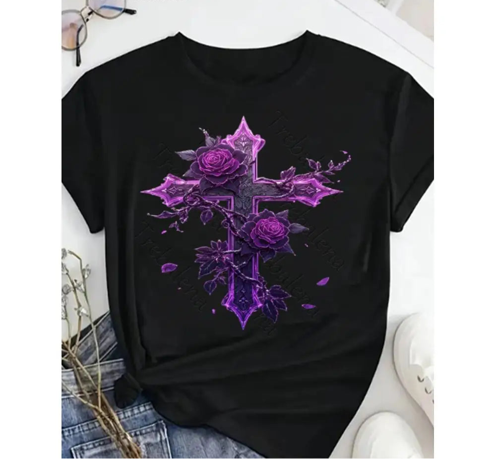 Gothic Rose Tee