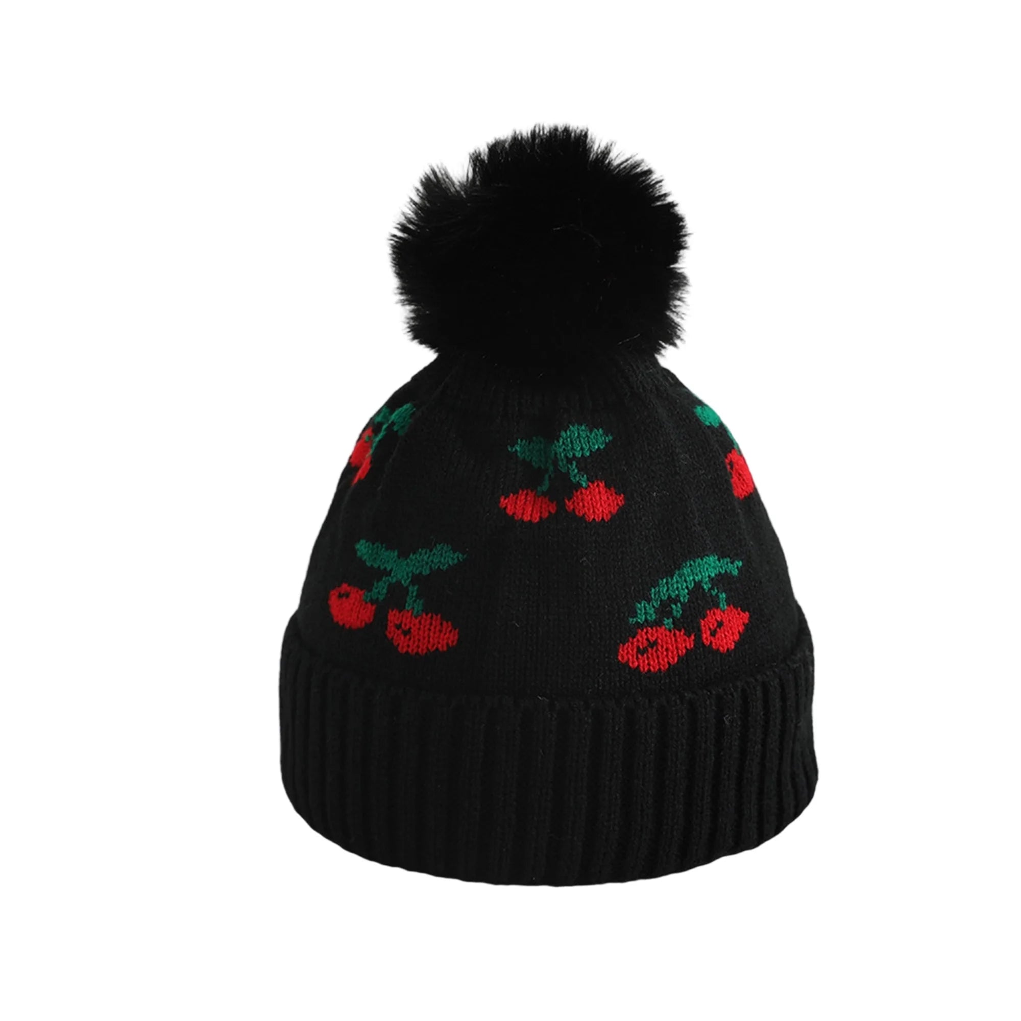 Strawberry Knitted Beanie