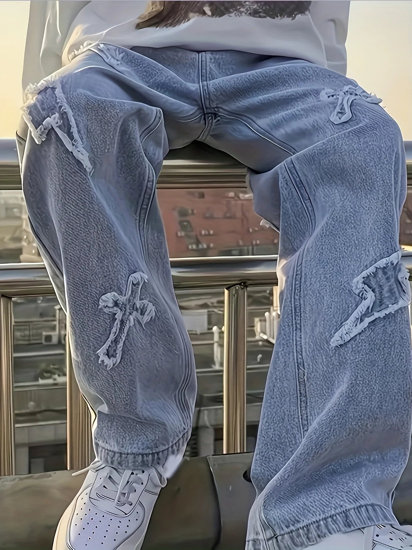 Lightning Patch Jeans