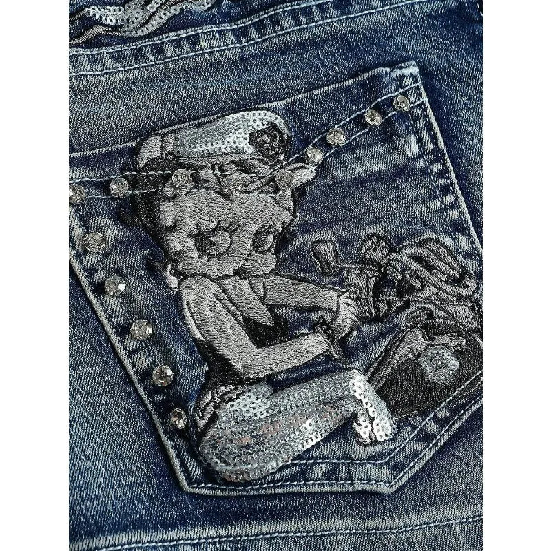 Women's High Waist Denim shorts