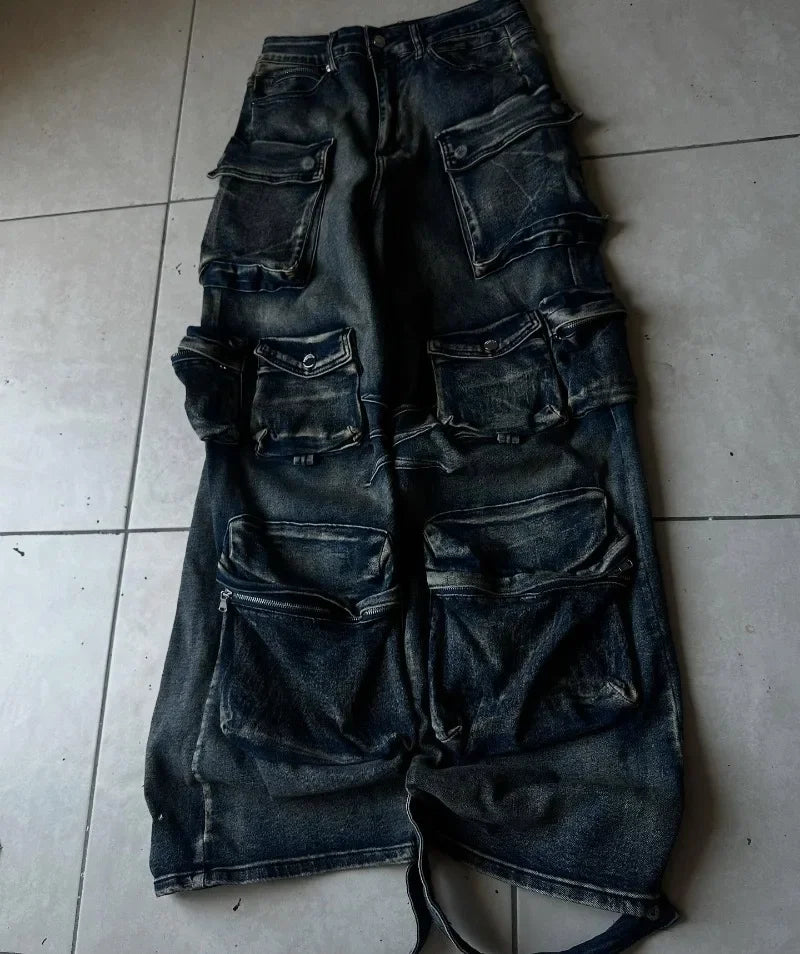 High Waist Wide Jeans