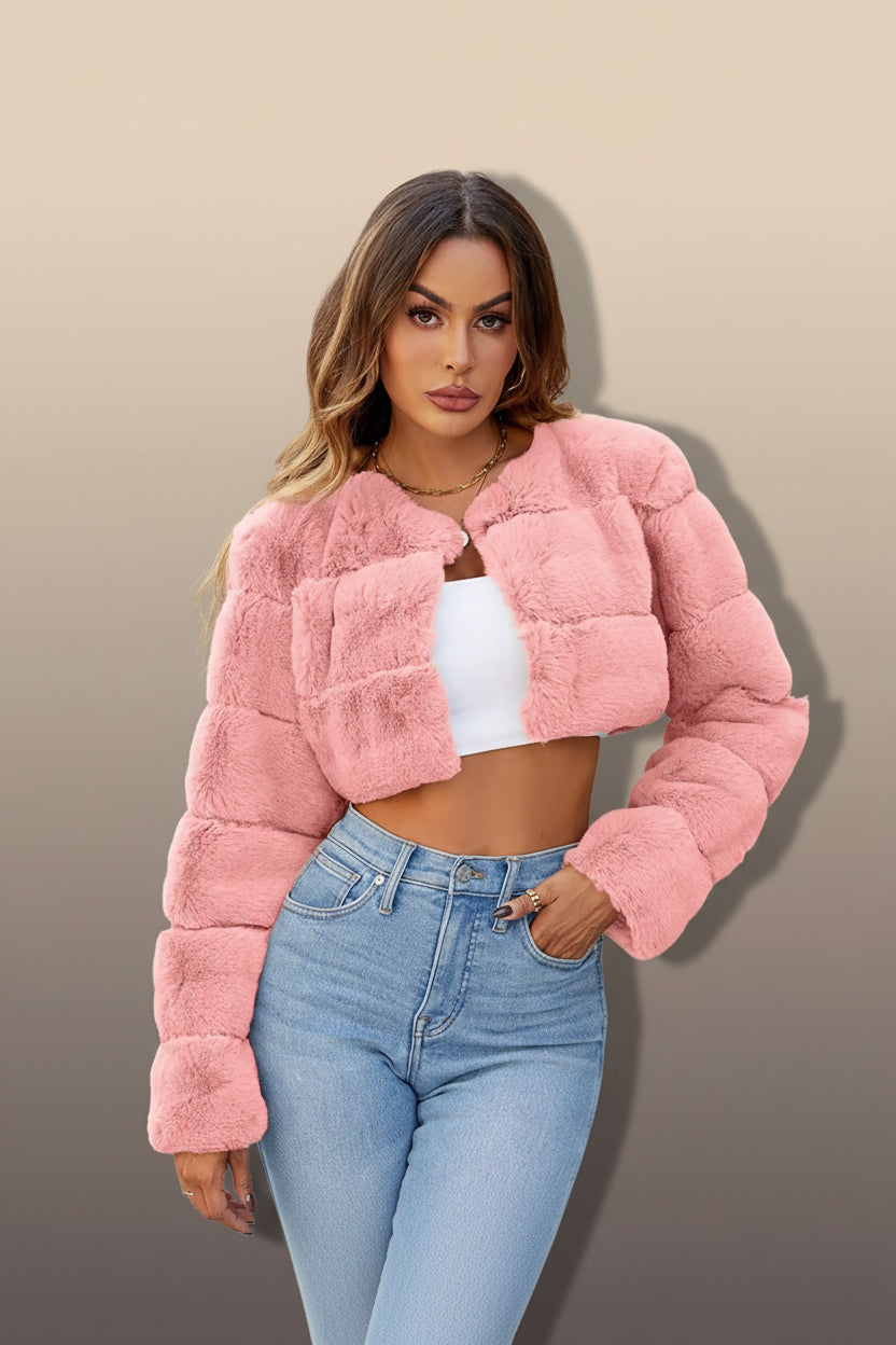 Women's Fuzzy Cardigan