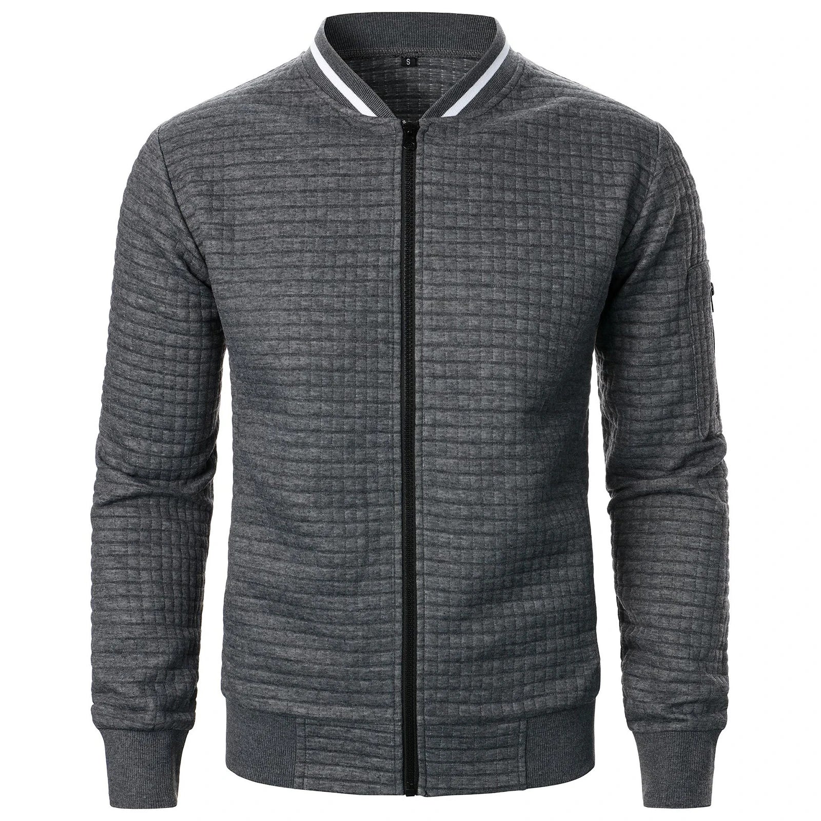 Men's Casual Zip-Up Jacket