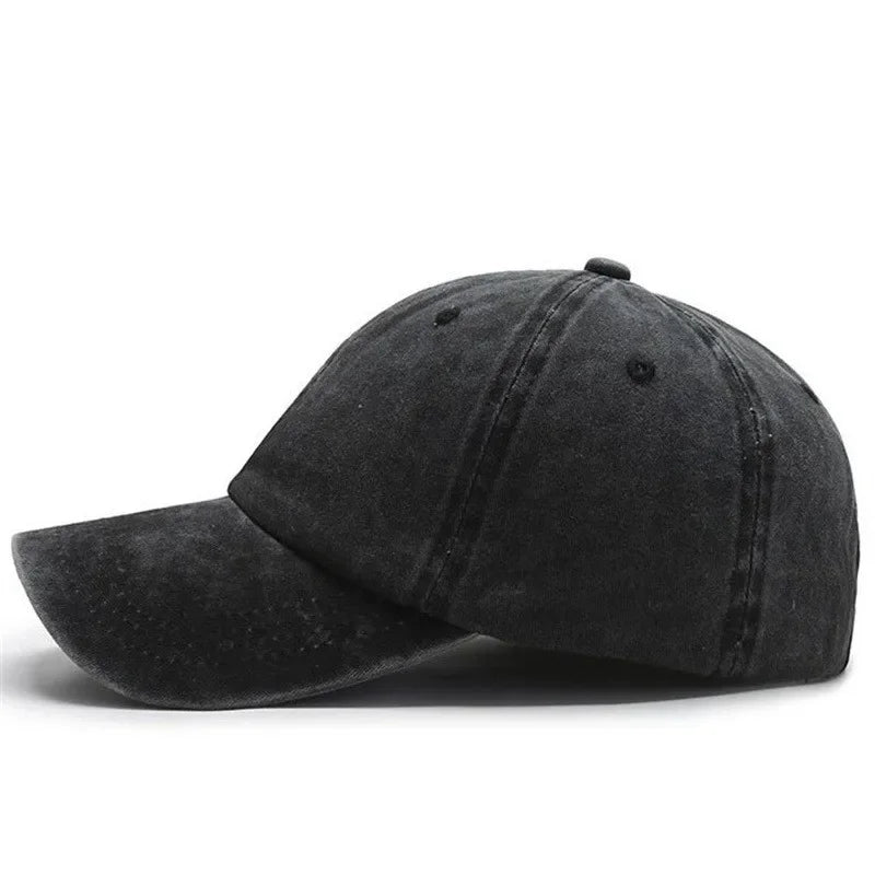 Solid Snapback Cap