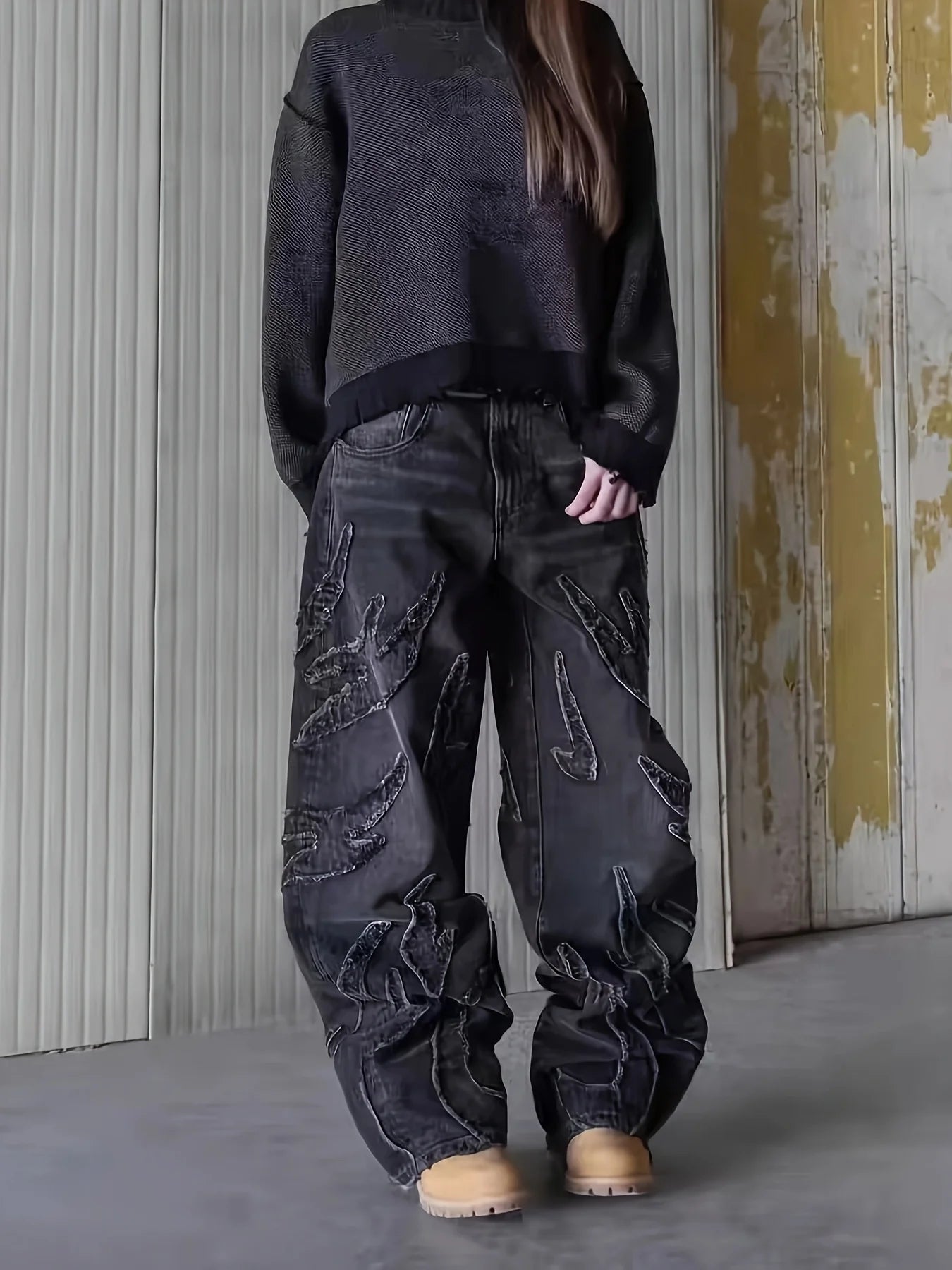 Men's Wide Leg Jeans