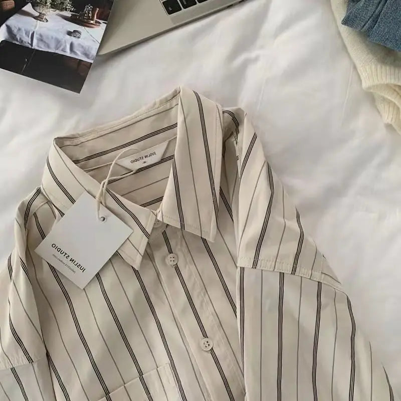 Vertical Striped Shirt
