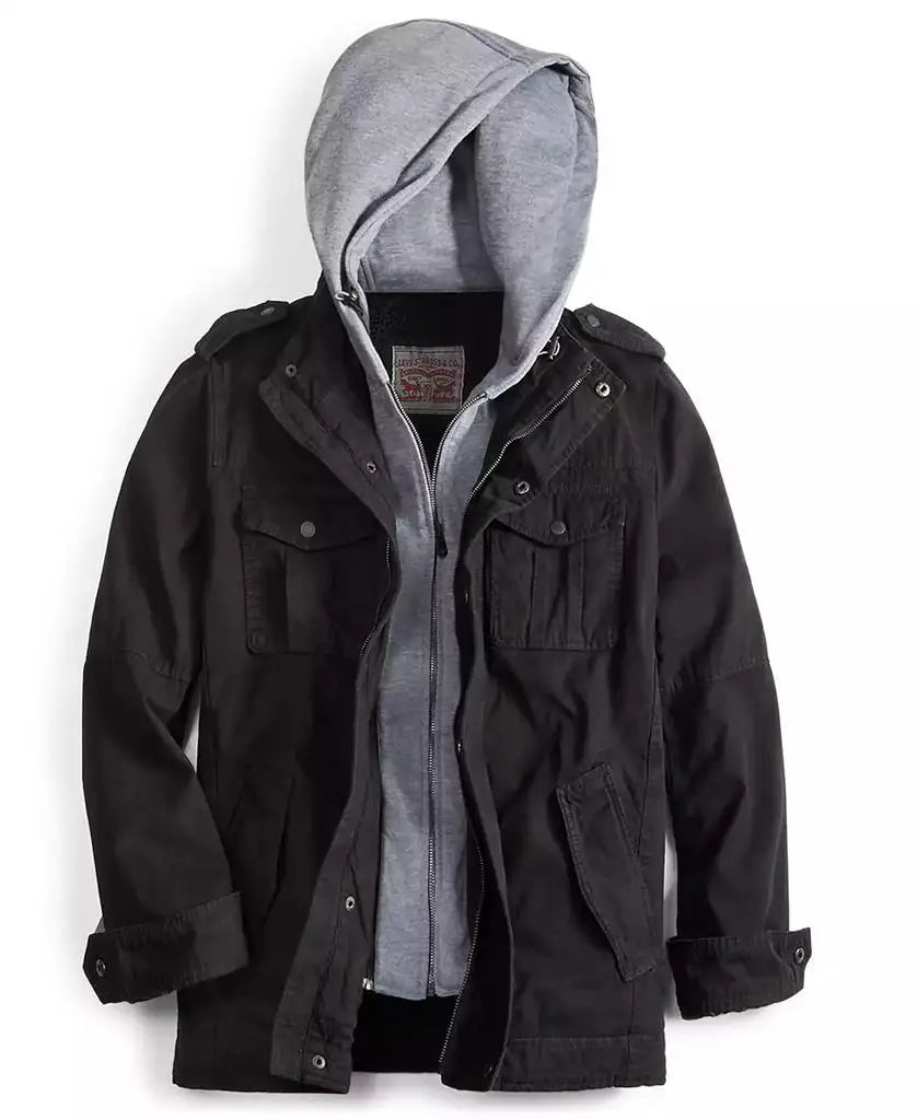 Hooded Trucker Jacket