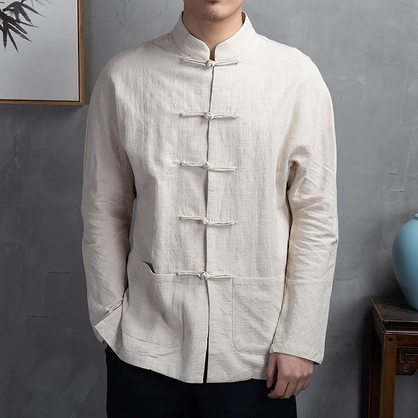 Men's Linen Tang Sweater