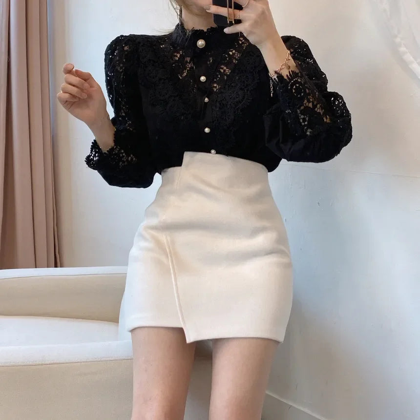 Lace Blouse Top
