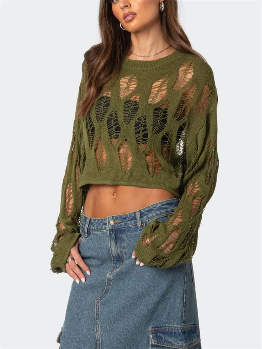 Knit Crop Turtleneck