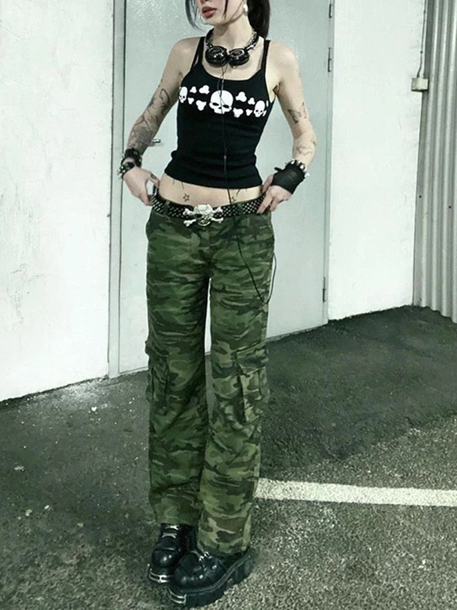 Halloween Skull Tank