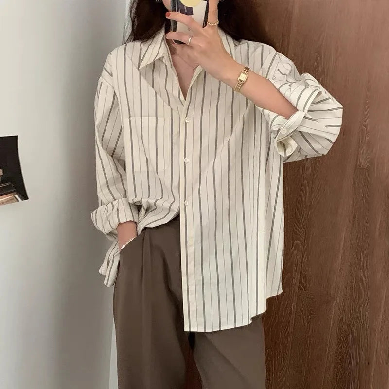 Vertical Striped Shirt