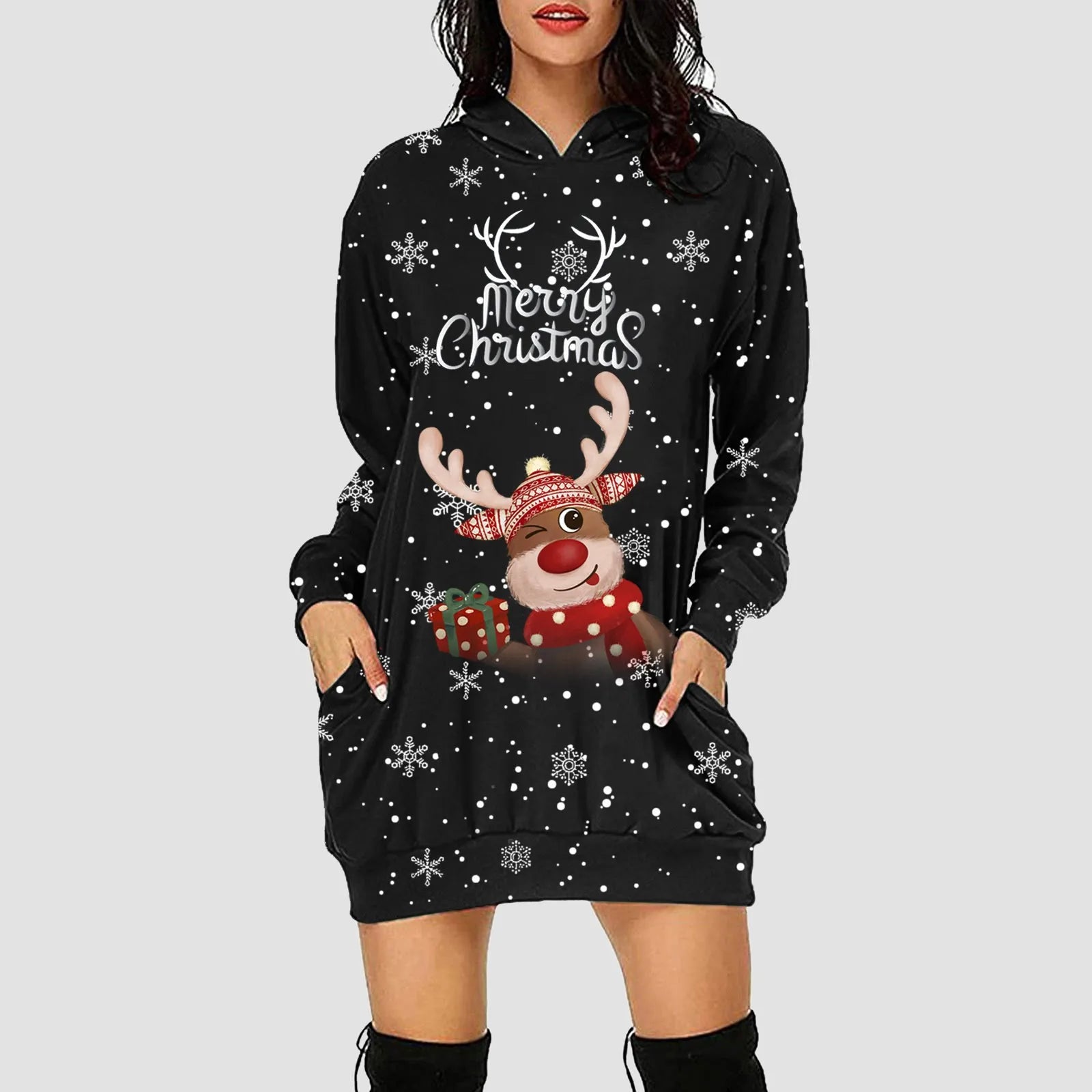 Christmas Sweater Dress