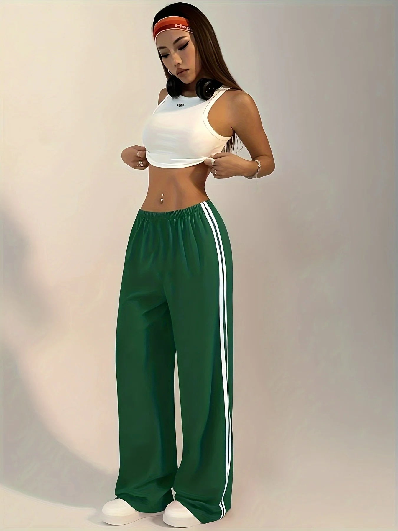 Solid Color Women’s Pants