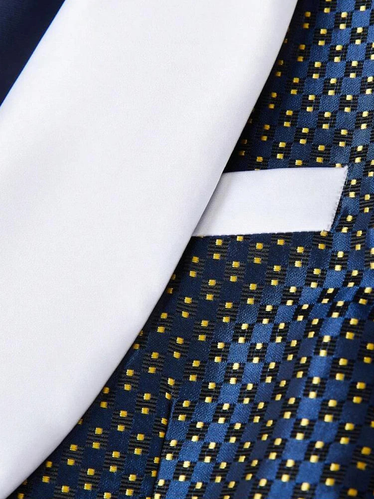 Slim Fit Three Piece