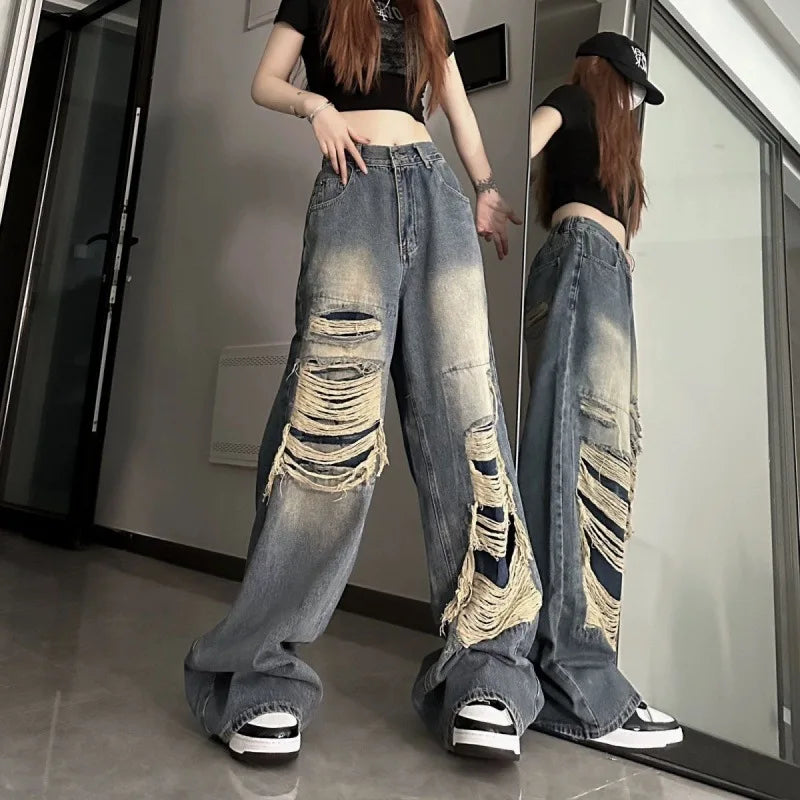 Baggy Ripped Jeans