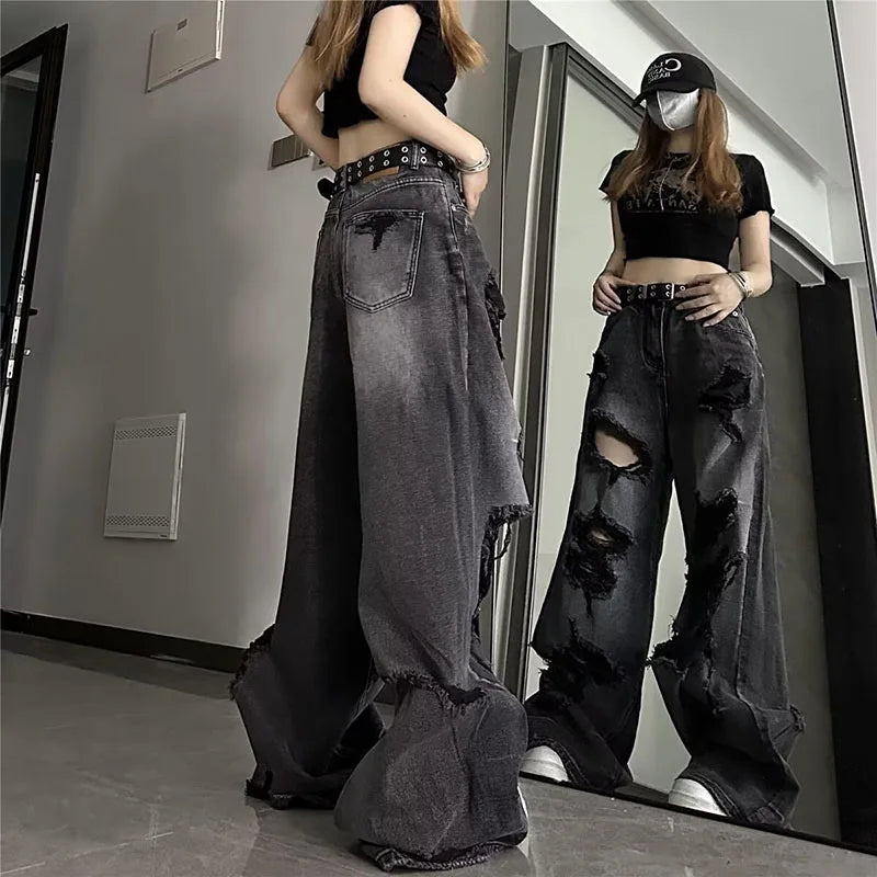 Women's Vintage Black Jeans