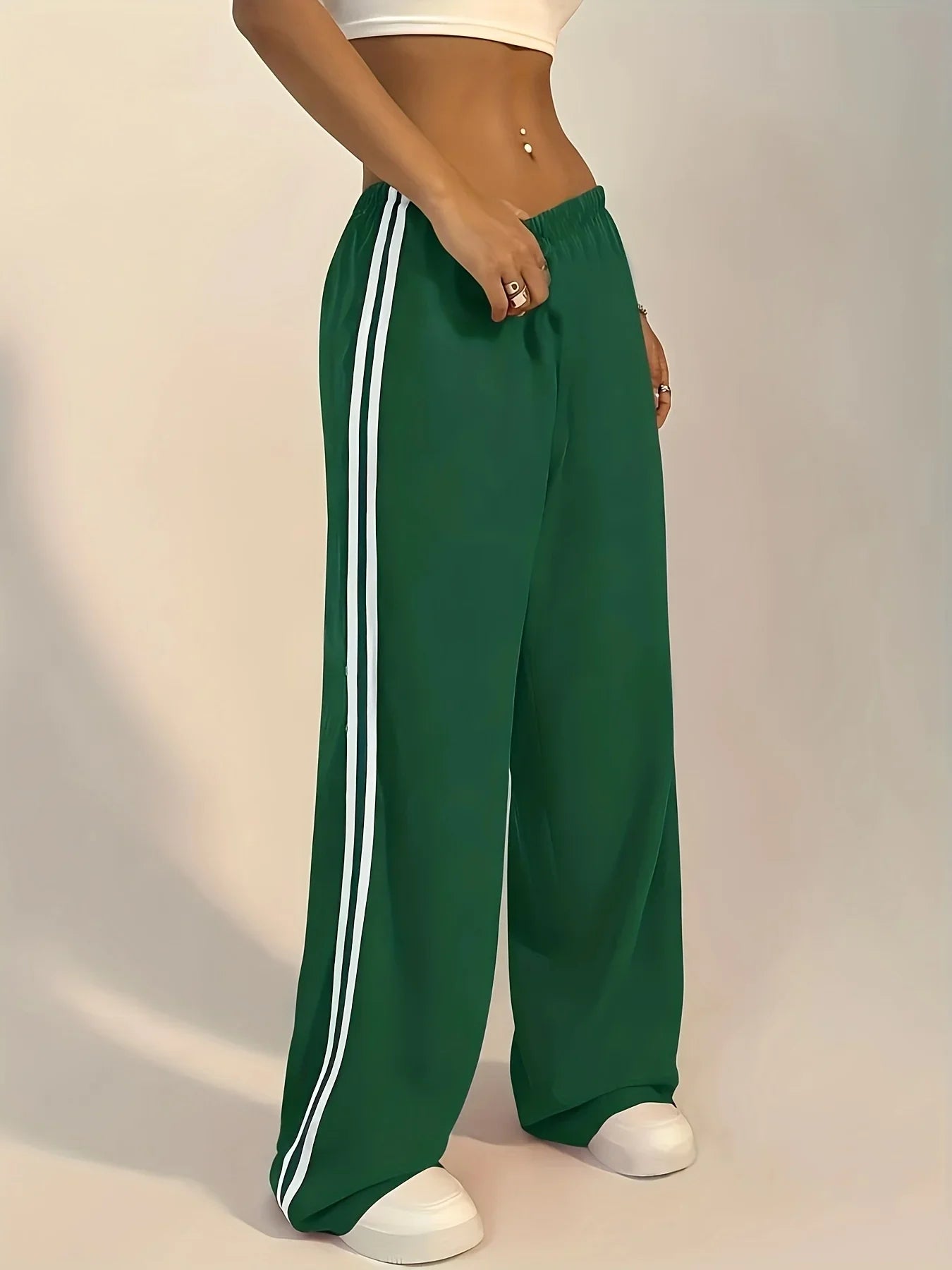 Solid Color Women’s Pants