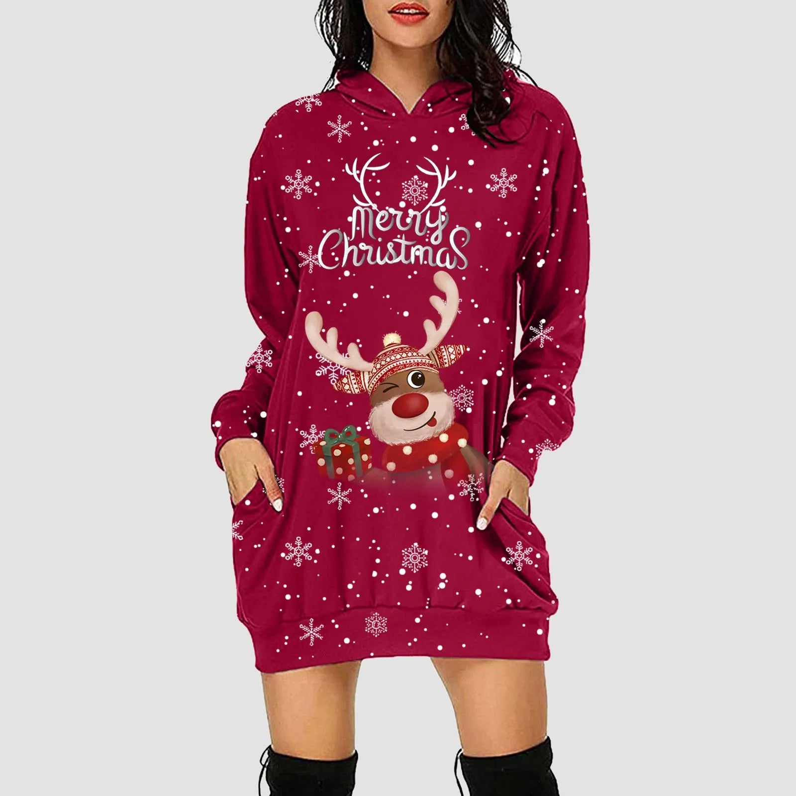 Christmas Sweater Dress