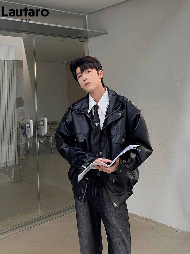 Men’s PU Leather Jacket